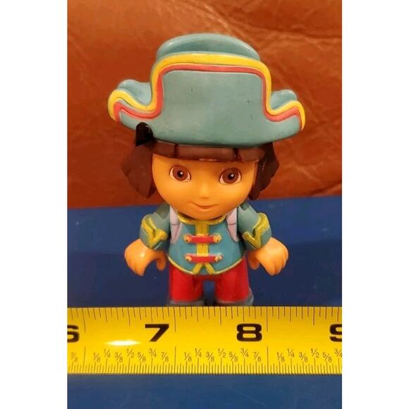 3.25 In Pirate Dora The Explorer Mega Bloks Replacement Figure Collectible Flaws - Picture 10 of 15